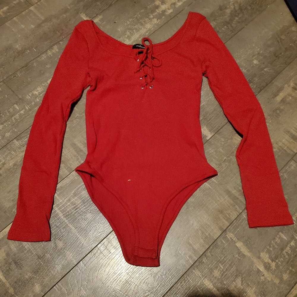 Ambiance Ribbed Bodysuit